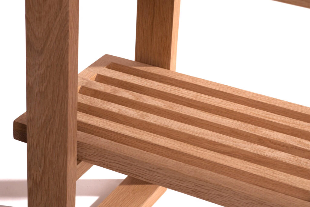 bench double top slatted 10