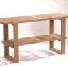 bench double top slatted