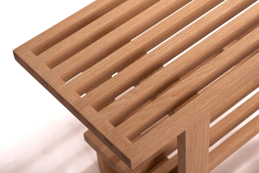 bench double top slatted 4