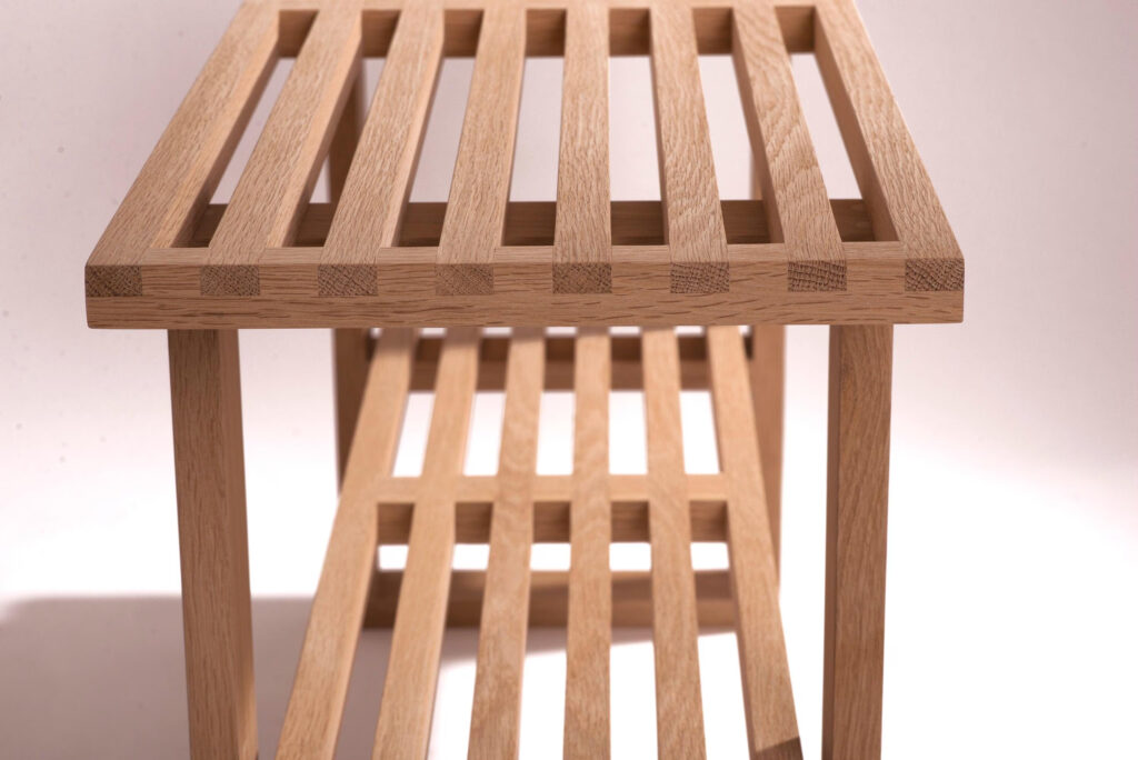 bench double top slatted 7